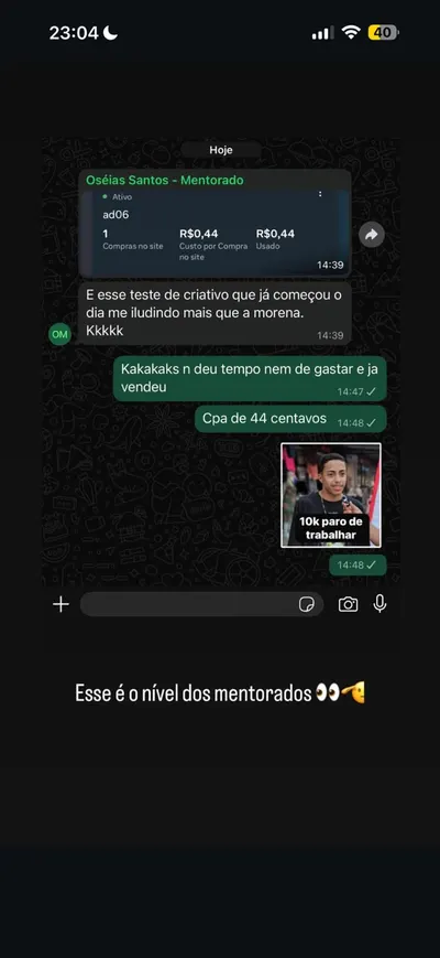 Print do Oséias